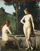 Jean-Jacques Henner Idylle Spain oil painting artist
